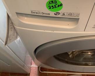 A LG front load washer.  Both are in excellent condition.