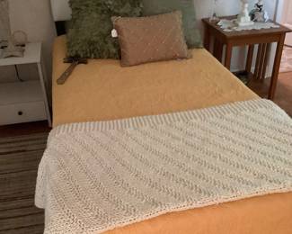 Full view of the bed.