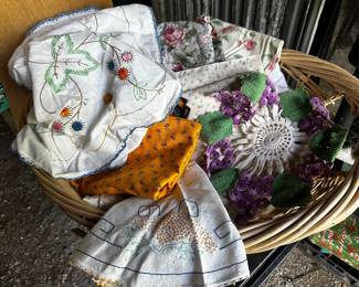 Vintage linens