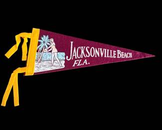 Vintage Jacksonville Beach, Florida banner