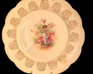 Vintage Ashley 22 cart plate