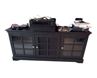 Display console entertainment center