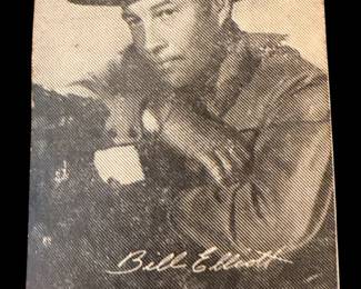 Vintage Bill Elliott republic card