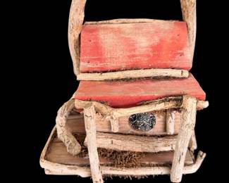 Handmade birdhouse