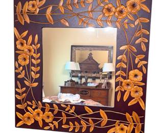 Decorative wall mirror