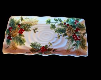Christmas platter