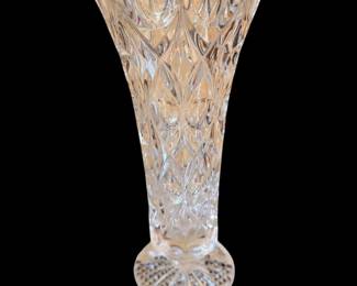 Cut Crystal vase