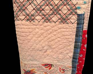 Vintage hand made quilt