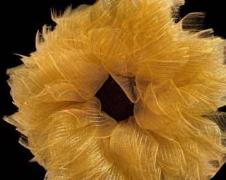Door wreath, sunflower