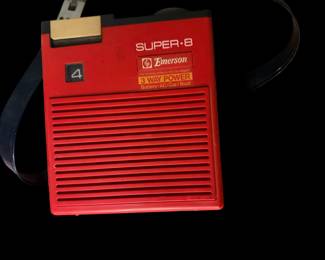 EMERSON PORTABLE 8 TRACK CASSETTE PLAYER MODEL PT-90 VINTAGE 
