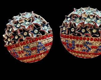 Vintage USA earrings