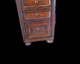 Havertys three drawer side table