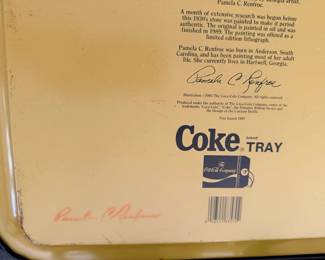 Artist signature in lower left corner