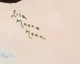 A native of Cleveland, Georgia, Lila Keen was called the lady of the Camellias for her prize-winning paintings of camellias paintings and other flowers ...1903-1963