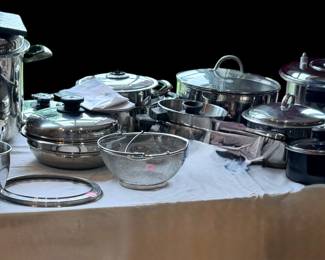 Lots of pots and pans