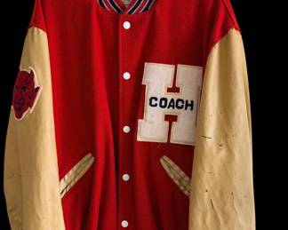 Vintage red Devils football jacket