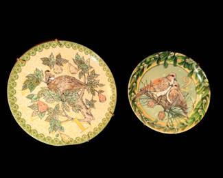 Pottery barn plates, the 12 days of Christmas