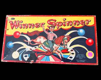 Vintage Winner Spinner Board Game 1953 by Whitman Publishing