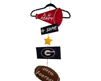 Georgia football wall/door hanging