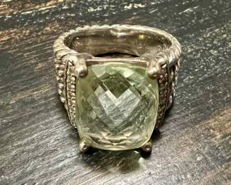 David Yurman sterling ring