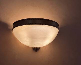 #14 -- Matching wall sconces - 10"t X 13"w 
