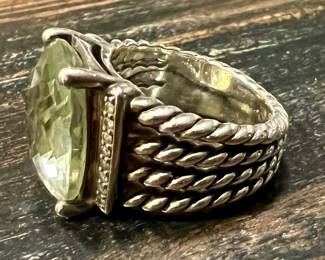 David Yurman sterling ring