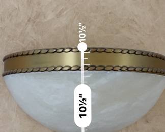 #14 -- Matching wall sconces - 10t X 13"w 