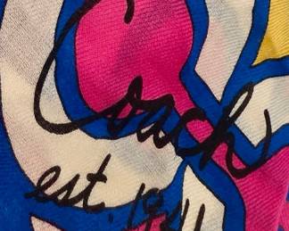 Coach silk scarf