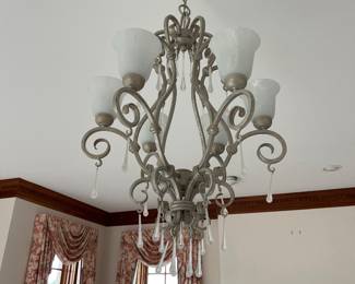 #12 -- Chandelier - Approx 3' tall