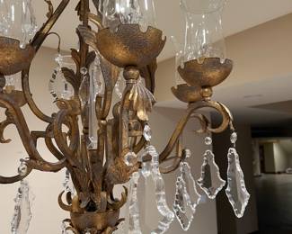 #7 -- Chandelier- Approx. 36"h X 25"w 