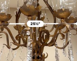 #7 -- Chandelier- Approx. 36"h X 25"w 