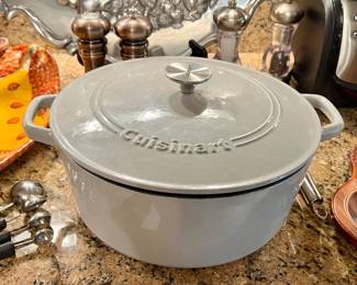Cuisinart cast iron dutch oven - 12-qt