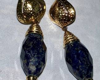 Sterling earrings with matching sterling pendant