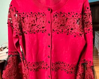 Boston Proper sweater with flared sleeves