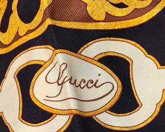 Gucci, silk scarf