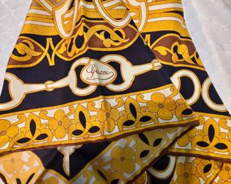 Gucci, silk scarf