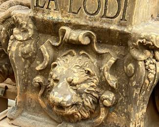 bottom - Lion and Rams -THIS IS AT A DIFFERENT LOCATION, ONLY 1 MINUTE AWAY FROM THIS WEEKENDS SALE 