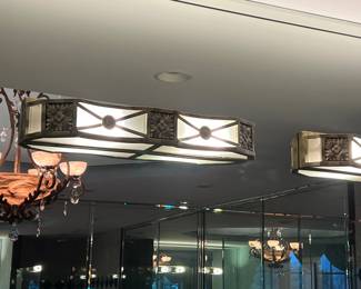 #21 -- Matchings Wall lighting - Approx 28"w X 5"t