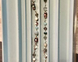 Rush beaded necklace 