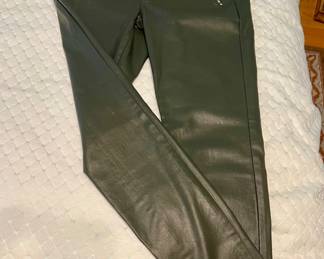 "The Skinny" faux leather pants