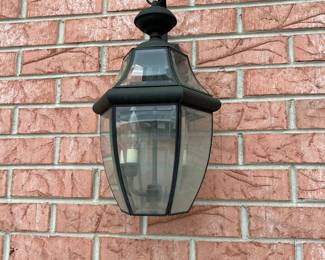 1 of 8 Outdoor lights 18" High -THIS IS AT A DIFFERENT LOCATION, ONLY 1 MINUTE AWAY FROM THIS WEEKENDS SALE 
