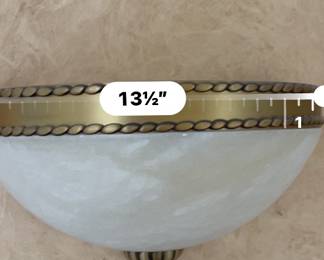 #14 -- Matching wall sconces - 10"t X 13"w 