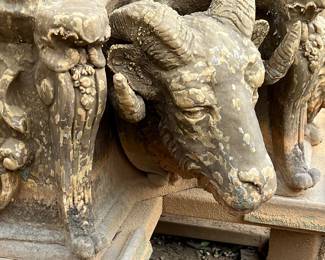bottom - Lion and Rams -THIS IS AT A DIFFERENT LOCATION, ONLY 1 MINUTE AWAY FROM THIS WEEKENDS SALE 