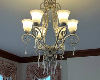 #12 -- Chandelier - Approx 3' tall -THIS IS AT A DIFFERENT LOCATION, ONLY 1 MINUTE AWAY FROM THIS WEEKENDS SALE 