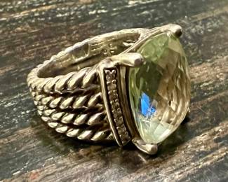 David Yurman sterling ring