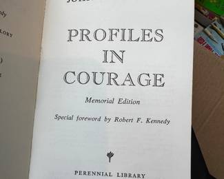 Paperback Book Profiles in Courage Memorial Edition by John F. Kennedy