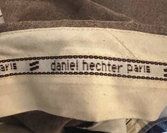 $60, Daniel Hechter Paris Wool Tweed Trousers