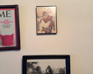 Framed 2017 TIME Magazine Women's March Cover and Two Prints
