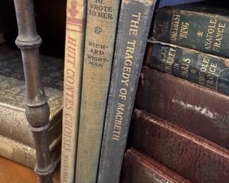 Cloth Bound Early 20th Century Literary Collection — Shakespeare, Maupassant, France