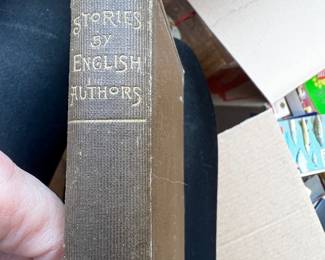 Brown $35, Cloth Hardcover Book — Stories by English Authors (Scribner's, 1896)